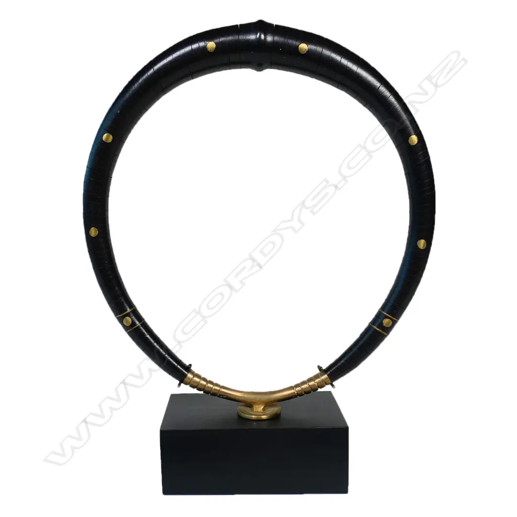 Nias Island Kalabubu coconut disc necklace, Image 1++